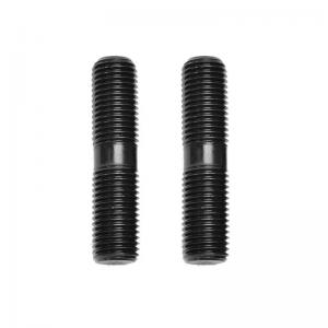 Double Ends Threaded Stud Bolt 1/2" Black Zinc Round Rod Grade 12.9 Steel Fastener