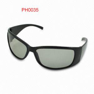 China Imax Cinema Black Linear Polarized 3D Glasses With 0.72mm Lenses supplier