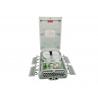 China Pole &amp; Wall Mounted Fiber Optic Distribution Box 24 Ports with 1x16 PLC Splitter IP65 wholesale