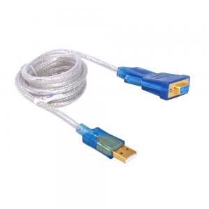 China Serial RS232 RJ45 Cable Db9 Female To USB 2.0 Male PVC Material supplier
