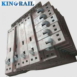 HTTP 3/4" Inch 1" Inch Thick Hook Twin Tie Plates For Railroad Popular In North America
