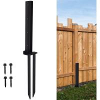 China 14 Ga Steel Fence Post Repair Stakes for Repairing Damaged Fence Posts and Gates on sale
