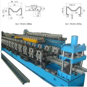China Sigma M Purlin Rolling Forming Machine 3.0mm Thickness 15kw supplier