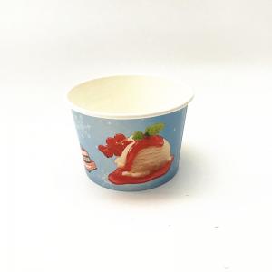 Ice Cream Cups Wholesale Customized Paper Cup Frozen Ice Cream Cup Food & Beverage Packaging