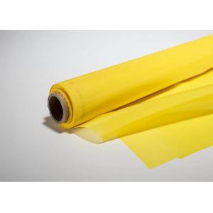 China 150 Micron Polyester Silk Screen Printing Mesh For Good sharpness And High Penetration supplier