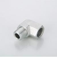 China Round Head OEM Hydraulic Tube Fitting 90 Elbow BSPT Female 5t9 with Long Working Life on sale