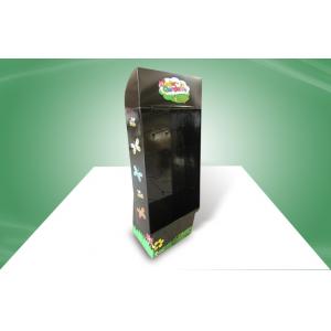 Paper Cardboard Free Standing Display Units , Cardboard Point Of Sale Display Stands