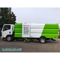 China ISUZU 700P 190hp Truck Mounted Road Sweeper 5000L Water Tank on sale