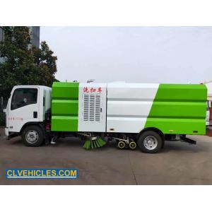 ISUZU 700P 190hp Truck Mounted Road Sweeper 5000L Water Tank