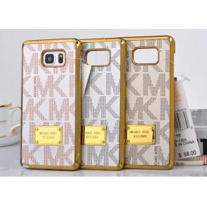 MK leather PC hard Case For iPhone 4 5s 6s plus SAMSUNG galaxy S6 S7 NOTE 3
