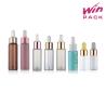 China White Bulb Type Bulk Dropper Bottles , Glass Medicine Dropper Bottles Lock Mouth Sealing wholesale