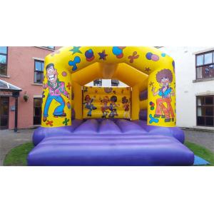 Inflatable Cartoon Disco Theme Adult Bouncy Castle EN14960