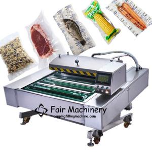China 50VAC 5time/Min Industrial Vacuum Sealing Machine For Food Meat Fish 2.2KW on sale 