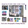 Four Color Flexographic Printing Machine for Printing Paper / Plastic Shop Bag