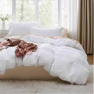 China Polyester Filling Washable Bedding Set with Solid Pattern Type and Zipper Closure wholesale