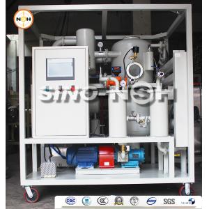 Automatic Double Stage Transformer Oil Filtration Machine With PLC Control Fully Touch Screen