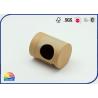 Uv 4c Print 120gsm Brown Kraft Tube Packaging Matte Varnishing