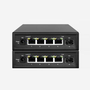 China 2.5Gbps PoE Switch 8K MAC Address Table Jumbo Frame 10KB With 1 10G SFP+ Uplink Port wholesale