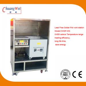 China Customized Aluminium Hot Bar Soldering Machine Lead Free Solder Pot supplier