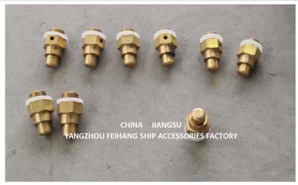 Material Bronze / Brass Spring Loaded Self Closing Vent Valve DN6 For Sounding Self Closing Valves