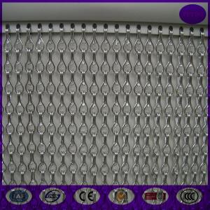 China Aluminium Silver Chain Fly Wasp Insect Bug Door Screen 90cm X 200cm made by china wholesale