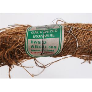 China Bwg 21 1kg Coil Electric Galvanised Binding Wire Zinc Coated supplier