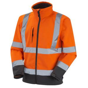 Winter Mens Hi Vis Jacket , Customs Waterproof Reflective Coat For Police