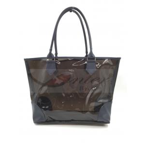 Durable Easy Carry Pvc Tote Bag / Pvc Shopping Bags For Outdoor 47*30.5*5.5 Cm