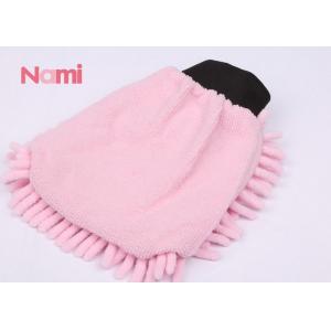 China Extreme Thick Chenille Car Wash Mitt Super Soft Microfiber Various Colors supplier