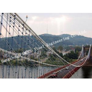 China Pont structurel de suspension en acier portative de Bailey pour le transport en commun supplier