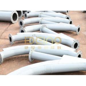 Custom Ceramic Coated Pipe Composite Pipe Tee Wear Resistant Ceramic Tube