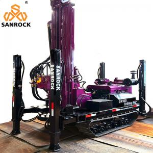 China Water Drilling Rig Machine 60KW Diesel Engine Crawler Water Well Drilling Rig For Sale supplier