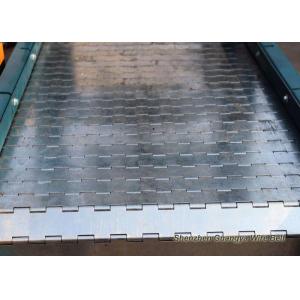 Anti High Pressure Chain Plate Conveyor , High Temperature Conveyor Belt Customized