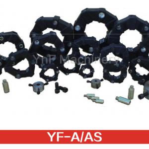 Original Torsionally Flexible Shaft Couplings For Excavator , Air Compressor