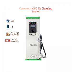 Ground Pole Mounting Electric Vehicle Charging Station 30KW ODM OEM