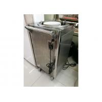 China 1-Holder Electric Plate Warmer Cart Capacity 50 Dishes, Single Heated Dish Dispenser, Commercial Buffet Equipment on sale