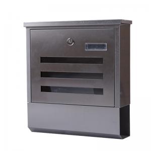 Safe Stainless Steel Residential Mailboxes For Urban Environments