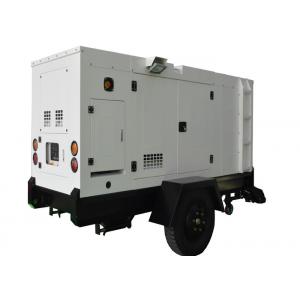 China 80KW 100KVA Trailer Type Cummins Diesel Generators With Movable Wheels supplier