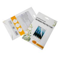 China Folding screen protector packaging box Tempered Glass Envelope Hang on sale