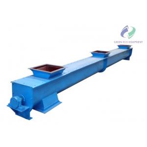 Shaftless Feed Screw Conveyor For Wood Chips Easy Winding Materials