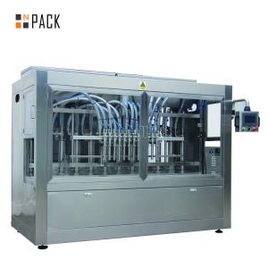 China Engarrafamento líquido volumétrico automático do champô do controle do PLC da máquina de enchimento do servo motor supplier