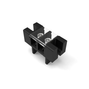 China 40A Solar PV Connector AC 600V Brass Screw M8 Steel Ni Plated PA66 / PBT / UL94-V0 wholesale