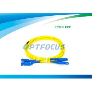 China Fiber Optic Patch Cable Passive Components E2000 UPC Fiber Optic Patch Cord supplier