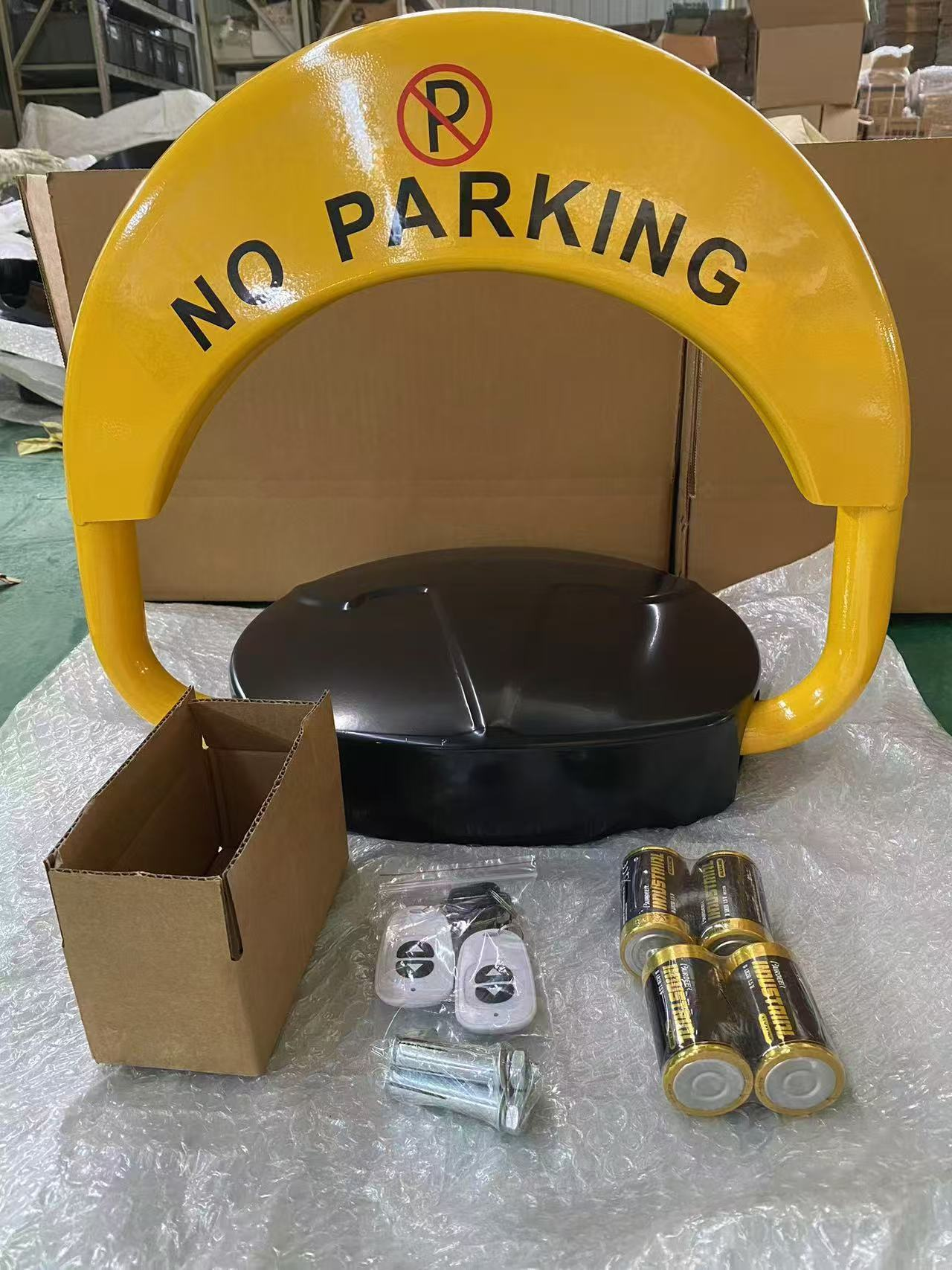 China China Manufacture Waterproof APP Remote Parking Renting and Automatic Online Payment Shared Car Parking Lock System Anti-Collision Remote Control Steel Parking Lock For District Parking Lot supplier