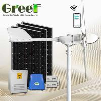 China 3KW Low Noise Hybrid Solar Wind Generator Wind Speed For Home on sale