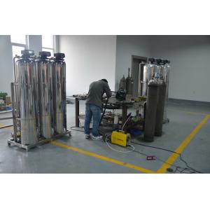 PLC Control 3TPH Water Plant RO System RO Mineral Water Plant