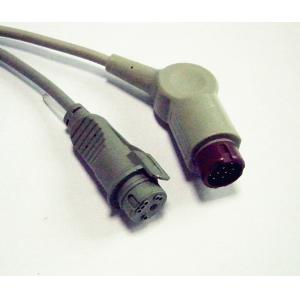 TPU HP Invasive Blood Pressure Cable Round 12 Pin Long Service Life