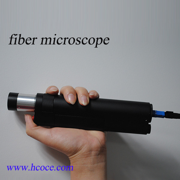 China microscopio portátil de la inspección de la fibra 400x del microscopio del OEM del microscopio de la fibra wholesale