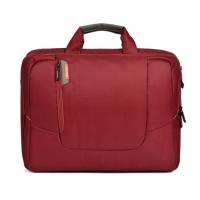 China Durable Red Oxford Laptop Bag For Office Man 14 Inch Offset Printing for sale