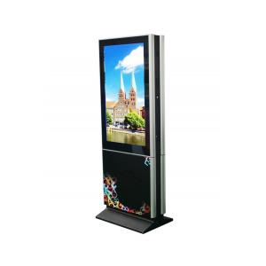 Customized 43 Inch Outdoor Touch Screen Kiosk 1920 * 1080 Resolution Built - In HD Audio